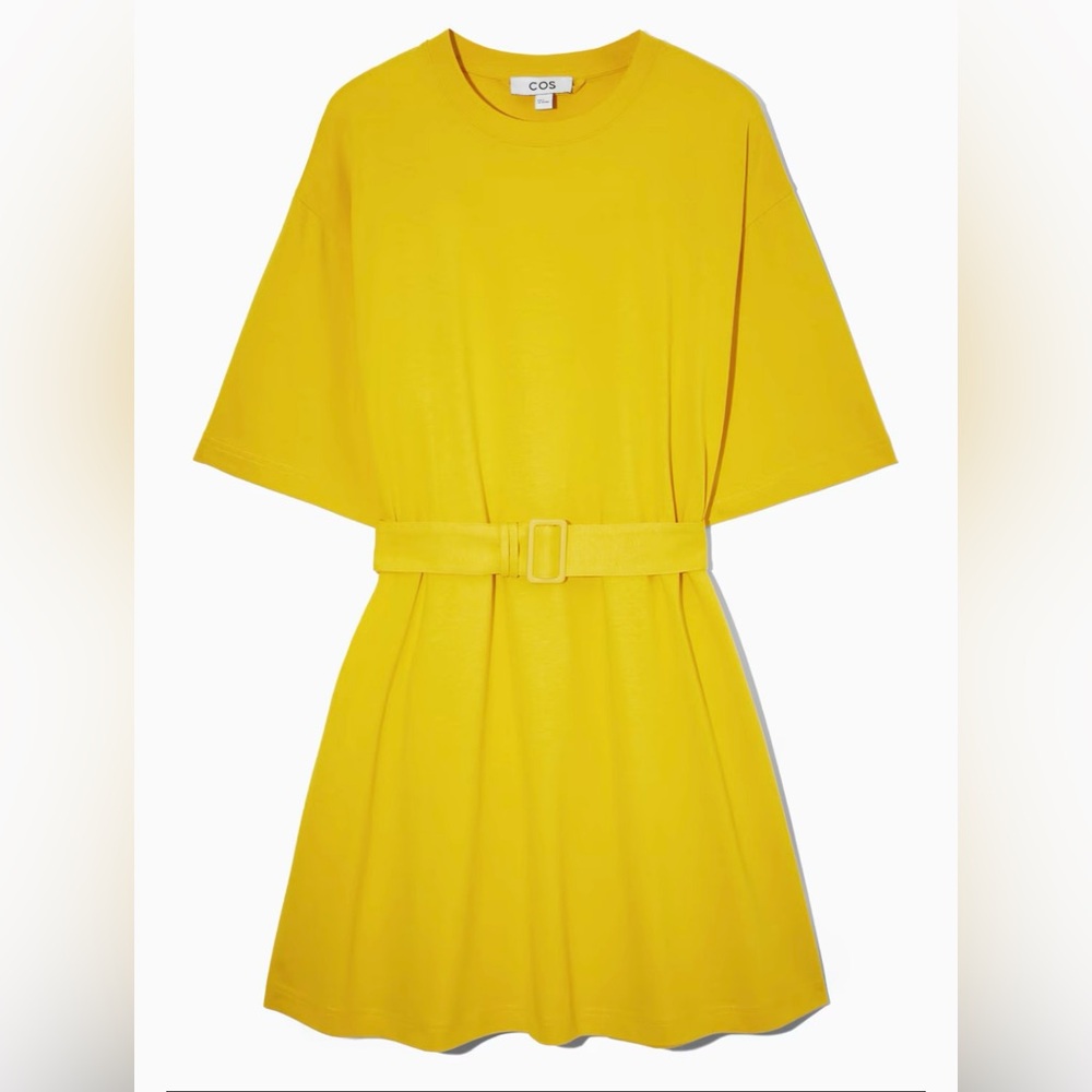 COS Belted T-shirt Dress